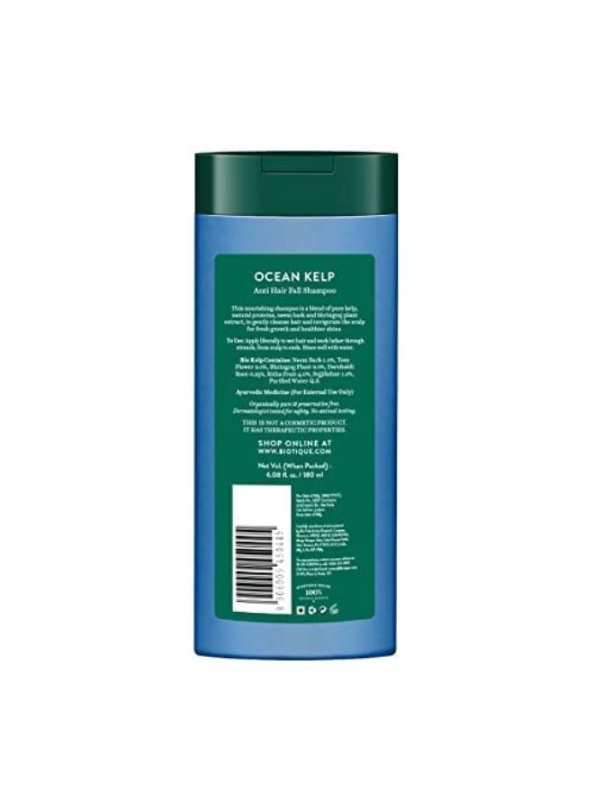 Biotique Bio Kelp Protein Shampoo for Falling Hair Intensive Hair Regrowth Treatment 180ml - Image 4