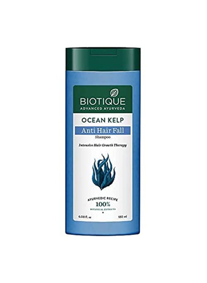 Biotique Bio Kelp Protein Shampoo for Falling Hair Intensive Hair Regrowth Treatment 180ml - Image 1
