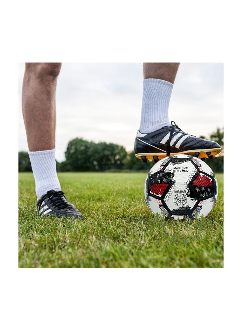 Spall Football Soccer Ball For Matches World Cup Best Indoor/Outdoor Water Proof Ball For Professional Training And Match Men And Women Youth And Adult - Image 2