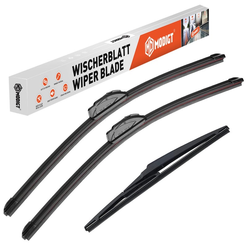 3 OEM Windshield Wiper Blades Replacement for 20022006 GMC Envoy 20002006 Chevy Tahoe 19951998 Ford Aerostar Original Equipment Replacement 222216 Pack of 3