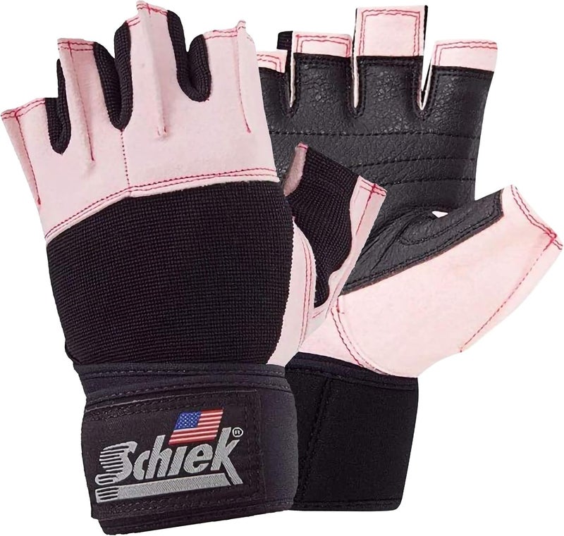 Schiek Sports Model 540 Womens Gloves - Pink Weightlifting Gloves for Women - Image 1