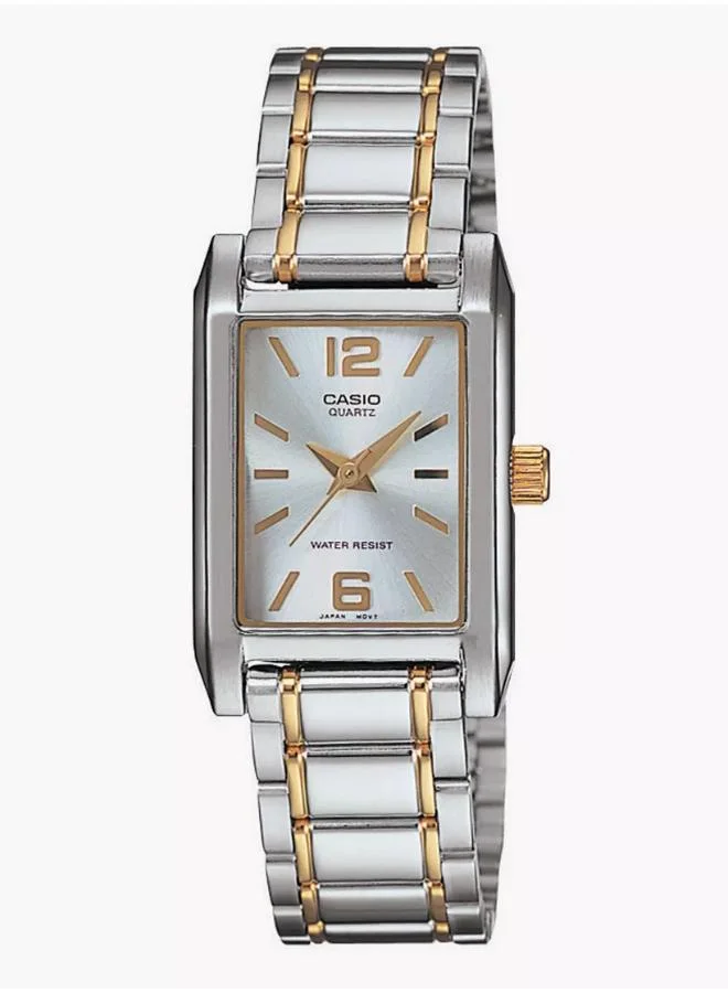 كاسيو Women's Stainless Steel Analog Watch LTP-1235SG-7ADF - 20.5 mm