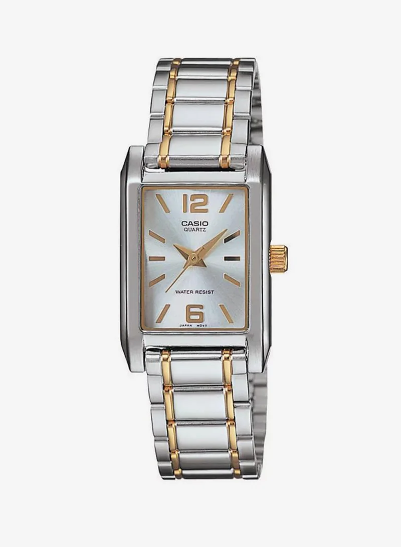 Casio Women's Stainless Steel Analog Watch LTP-1235SG-7ADF - 20.5 mm