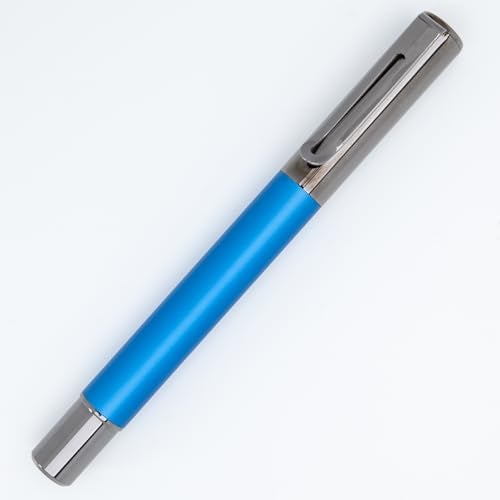 Monteverde USA Ritma Fountain Pen in Blue – Medium Nib, Balanced JoWo Stainless Steel, Refillable Ink Cartridge/Converter – Perfect for Professionals & Writing Enthusiasts - Image 3