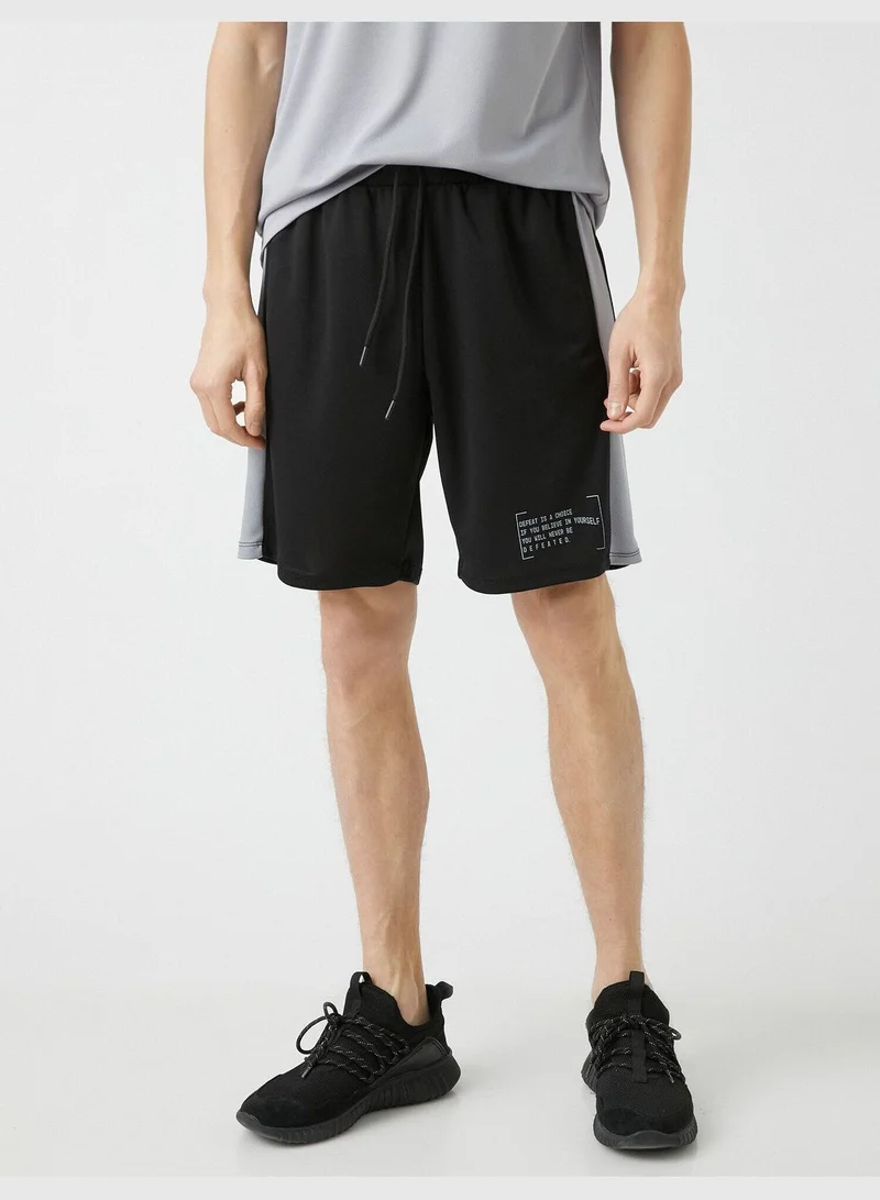 كوتون Slogan Printed Sport Tanktop