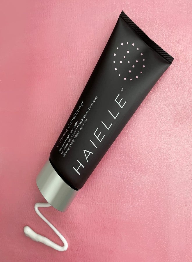 HAIELLE Volume Conditioner - Moisturizes hair - Enhances elasticity, manageability, shine - Reduces brittleness and hair breakage - Helps to reduce the effects of hair thinning - Promotes, stronger, and healthier-looking hair - 200 ml / 6.8 fl. oz - Image 2