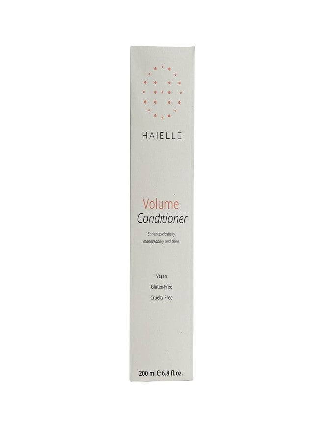 HAIELLE Volume Conditioner - Moisturizes hair - Enhances elasticity, manageability, shine - Reduces brittleness and hair breakage - Helps to reduce the effects of hair thinning - Promotes, stronger, and healthier-looking hair - 200 ml / 6.8 fl. oz - Image 5