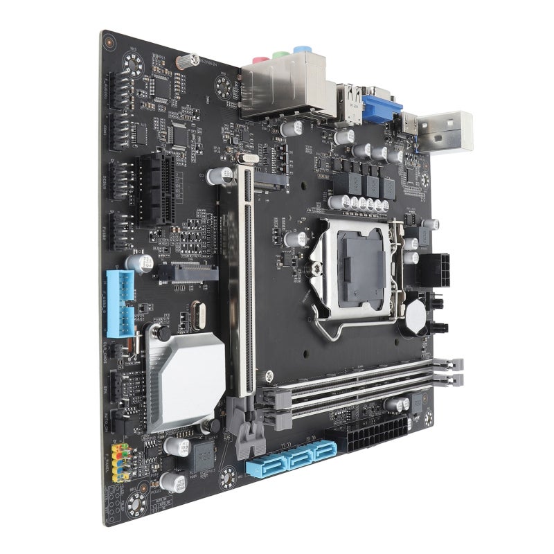 RMC LGA 1151 Motherboard DDR4 32GB Dual Channel Gaming Motherboard - HD VGA Output M ATX Motherboard for Core i3 i5 i7 Builds - Image 4