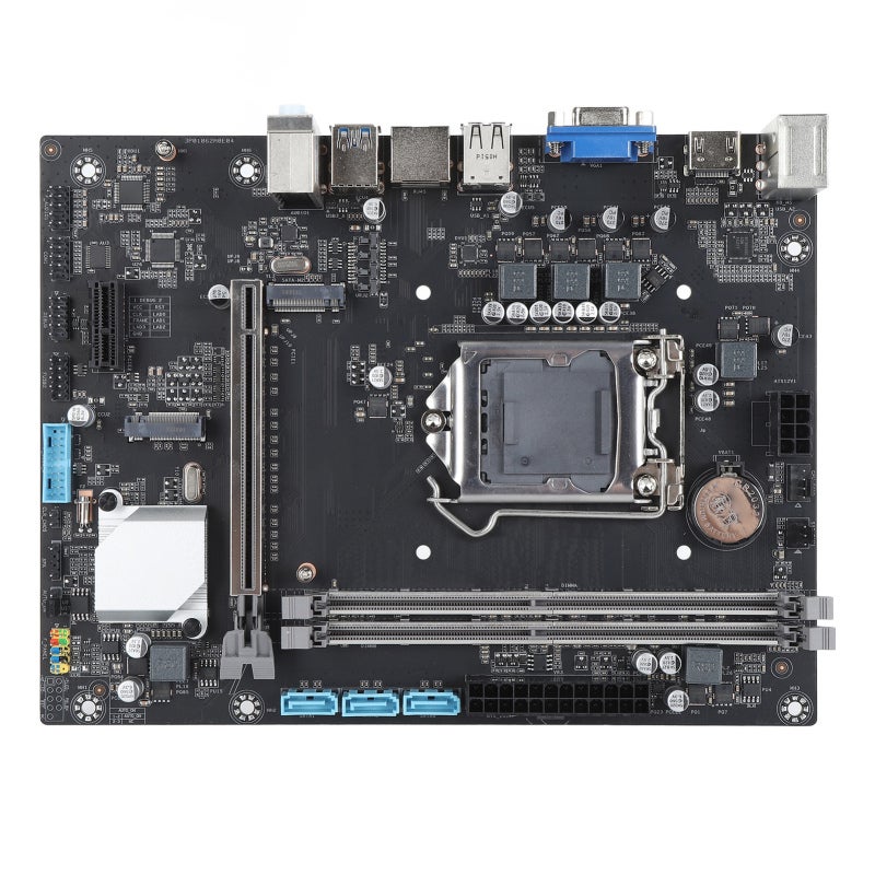 RMC LGA 1151 Motherboard DDR4 32GB Dual Channel Gaming Motherboard - HD VGA Output M ATX Motherboard for Core i3 i5 i7 Builds - Image 3
