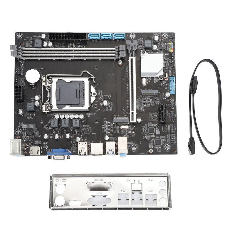 RMC LGA 1151 Motherboard DDR4 32GB Dual Channel Gaming Motherboard - HD VGA Output M ATX Motherboard for Core i3 i5 i7 Builds - Image 1