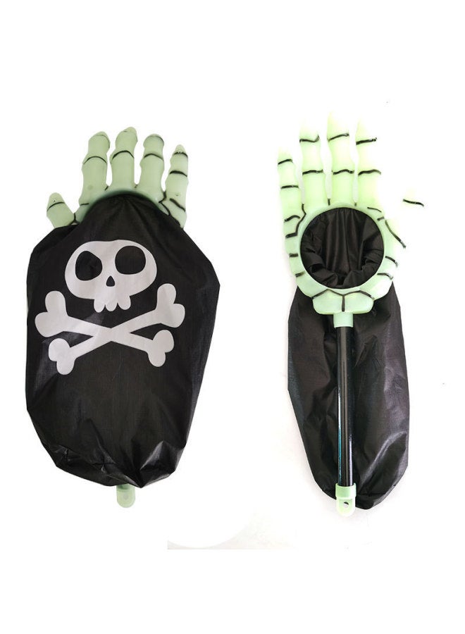 Loquat Pumpkin Sugar Bag Candy Handbag Masquerade Ghost Claw Handbag  Decorations Props-Specifications:Ghost Claw Luminous - Image 1