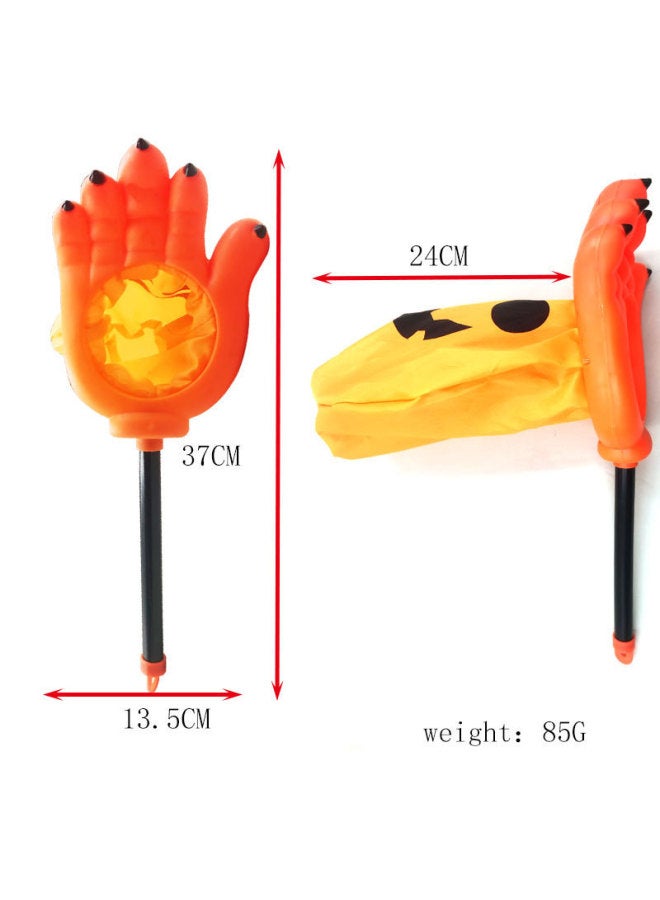 Loquat Pumpkin Sugar Bag Candy Handbag Masquerade Ghost Claw Handbag  Decorations Props-Specifications:Ghost Claw Luminous - Image 4