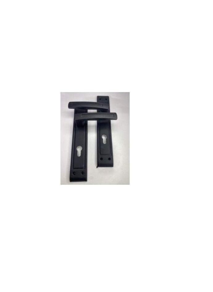 Black Cylinder Room Door Ball Set  - Image 1