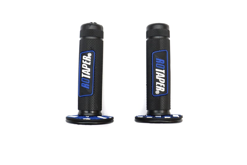 ERODIAN Rotaper Handlebar Grips for Universal Bikes - Black Color | Pack of 2 | Anti-Slip | Soft Grip | Water Proof (1-Free Random 6 inch Keychain) - Image 5