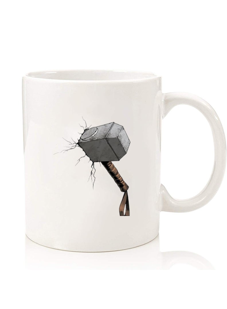Theodor Premium Quality Two Sided Printed Coffee Mug Tea Cup For Home Office, Kids Men Women Hammer - Image 1