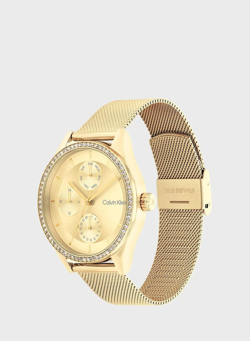 CALVIN KLEIN Steel Strap Analog Watch
