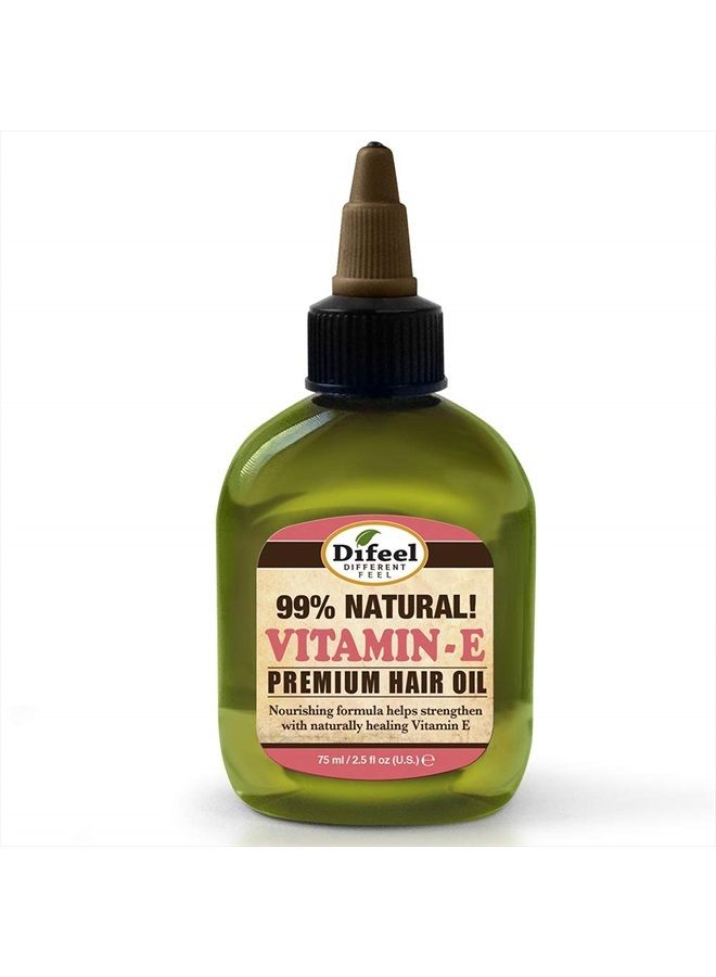 difeel Premium Natural Hair Oil - Vitamin E Oil 2.5 ounce (2-Pack) - Image 1