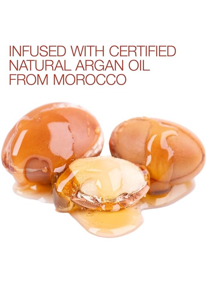 Creme of Nature بلسم زيت الأركان من كريم الطبيعة، تركيبة لفك التشابك وترطيب الشعر العادي، 8.4 أونصة سائلة  - Image 3