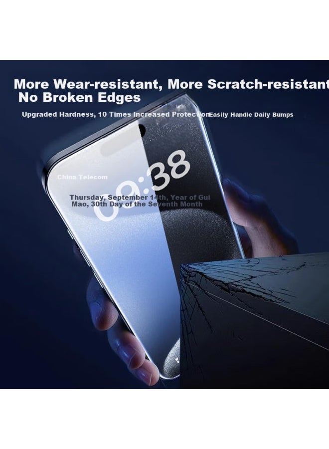Baozou Tempered Glass Screen Protector For Iphone Xs Max, High Definition Clear Non-full Screen Anti-fingerprint Glass Film - Image 2