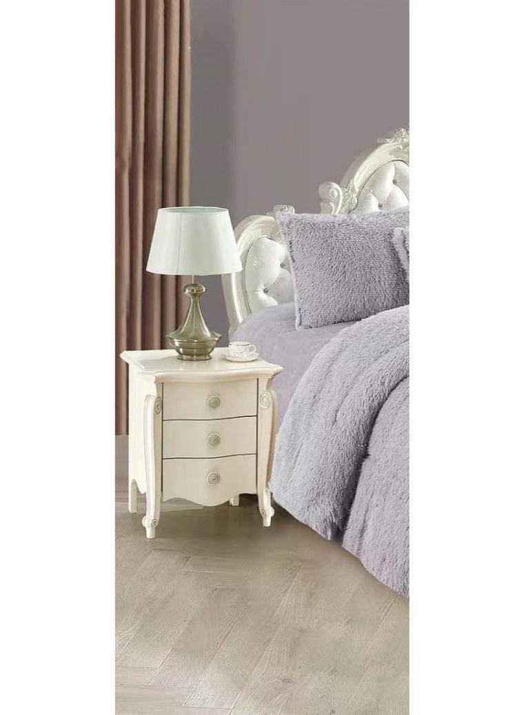 Horse Royal faux fur double bedspread to give you warmth and elegance - Image 2