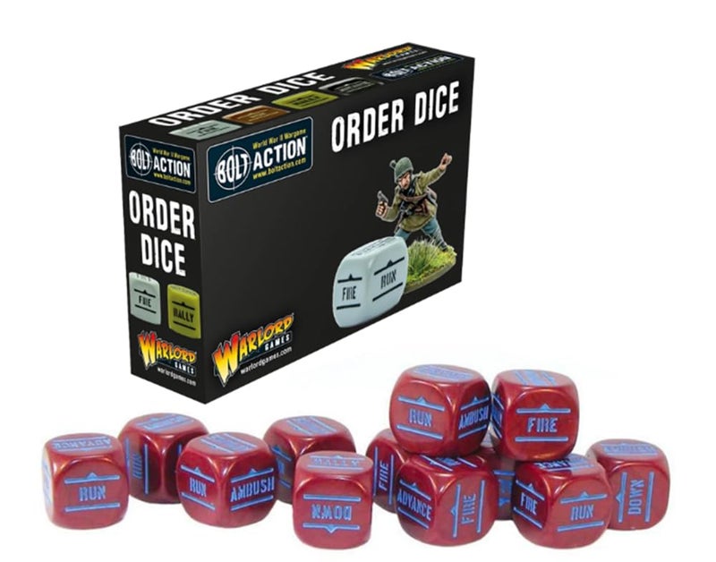 Warlord Games Maroon Order Dice for Bolt Action - Image 3
