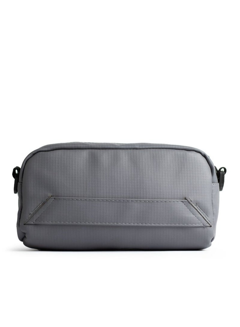 Ar supply AR Power Kit by Arij Bags | Multi-Use Crossbody and Hand Bag for Work and Daily Use, 2 Main Compartments, Outer Pocket and Multiple Inner Dividers, Lightweight Practical Design (23 × 13 × 9 cm) (Grey) - Image 5