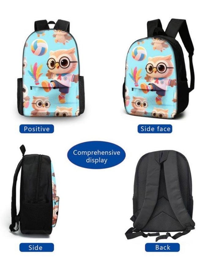 Bright Li Fire Cute cartoon bag set | shoulder + handbag + stationery bag | school season/holiday gift hot recommendation  - Image 3