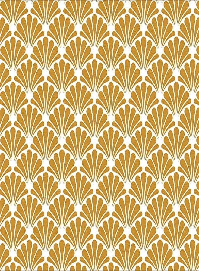 WALL DECOR Floral Decor Peacock Yellow Pattern Wallpaper Multicolor Wall Sticker for Home Decor, Living Room, Bedroom, Hall, Kids Room, Play Room(Self Adhesive Vinyl, Waterproof Model DW062) (16 X 90 INCH) - Image 3
