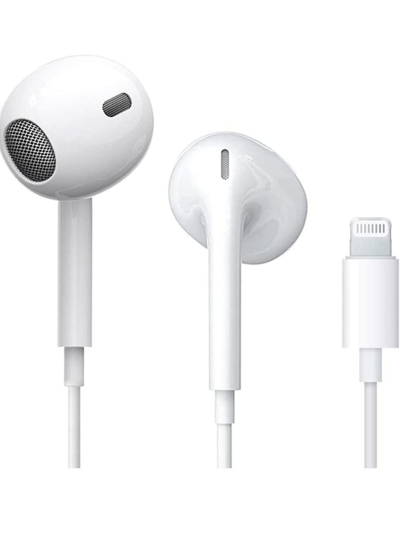 Yesido - Lightning Headphone Wired for iPhone 13 [Apple MFi Certified] Built-in Microphone & Volume Control, in-Ear Stereo Headset Compatible with iPhone 13 Mini/SE/12 Pro/12Pro Max/11/X/8 7-All iOS System - Image 1