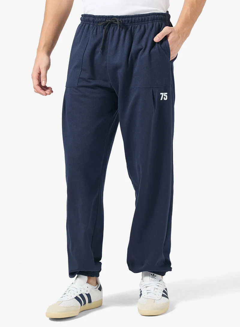Seventy Five Basics Label Design Oversized Joggers