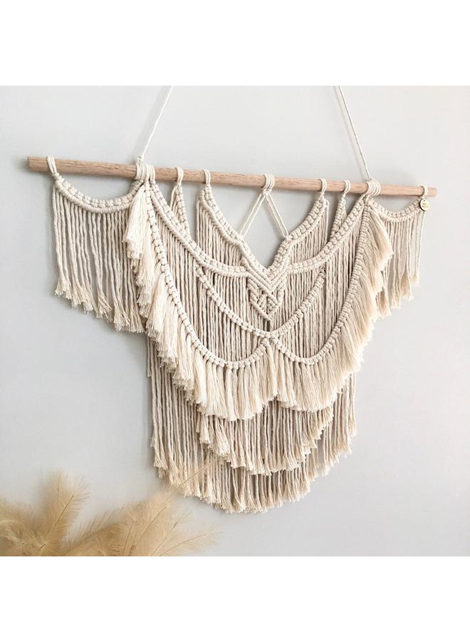 Bluejw Nordic Style Wall Decoration Wall Hanging Cotton Rope Woven Tapestry Handmade Living Room Room Wall Decoration Simple Modern Background - Image 5