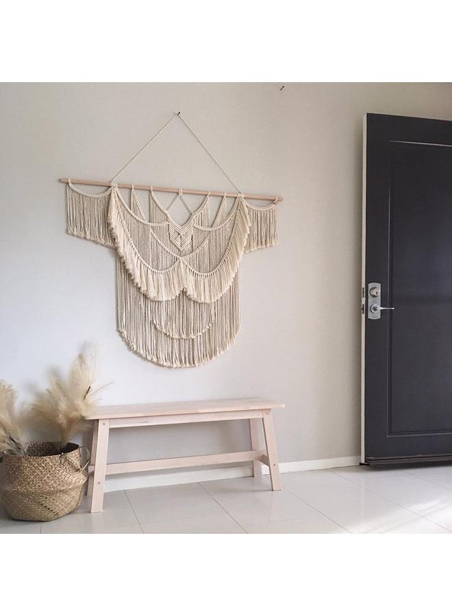 Bluejw Nordic Style Wall Decoration Wall Hanging Cotton Rope Woven Tapestry Handmade Living Room Room Wall Decoration Simple Modern Background - Image 2