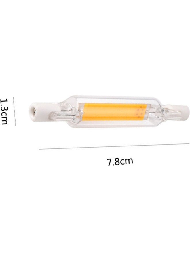 Generic 5W Glass Tube COB Light-emitting Diode Bulb Warm white 8.00 x 1.60 x 1.60cm  - Image 4