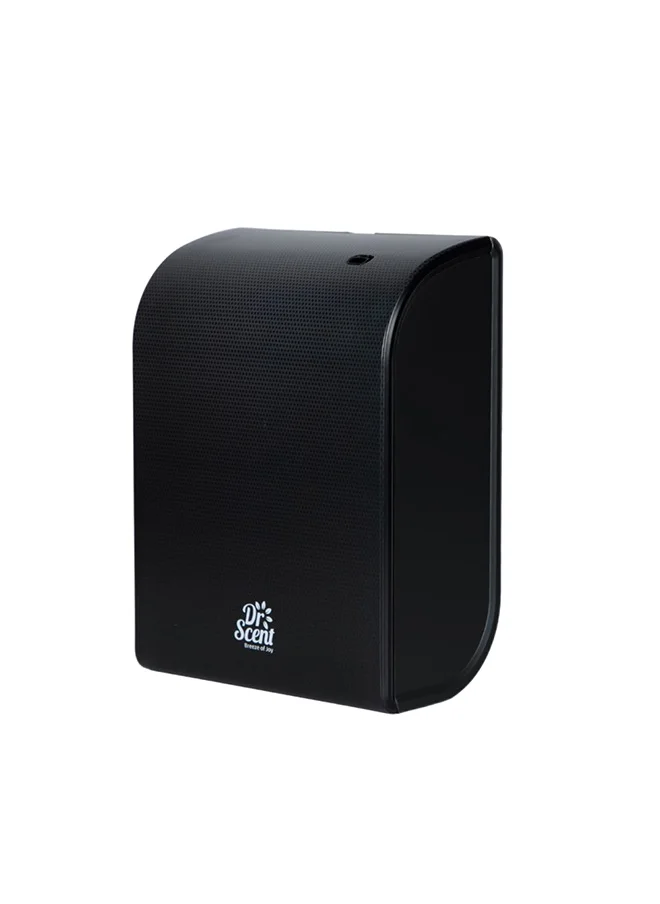 Dr Scent Dr Scent Essential Oil Diffuser – Elegant Floral | Sophisticated Design, 100-300 m² Coverage, Bluetooth & App Control, Infuses Fragrance to Enhance Your Environment (Black)