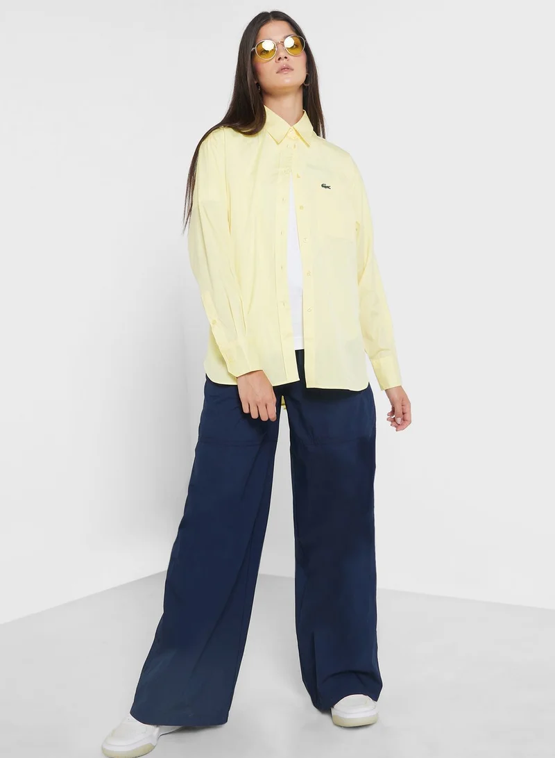 LACOSTE High Waist Pants