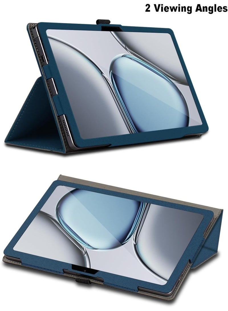 VKL Case for TABWEE W90 11 inch, TABWEE W90 Tablet Case, Folding Stand Protective Cover with Pencil Holder and Wrist Strap, Full Protection. (Blue) - Image 4