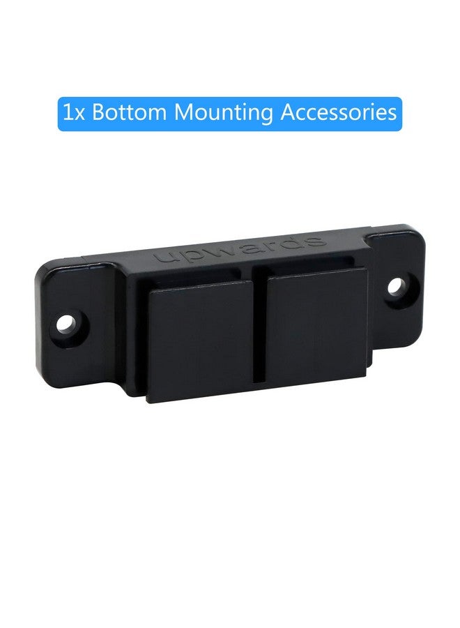 BETERTEK قطع غيار بوابة الأطفال الشبكية القابلة للسحب (أسود) تركيب بالحفر مجموعة كاملة من قطع غيار بوابة الكلاب القابلة للسحب مجموعة أدوات بوابة الأطفال القابلة للسحب متوافقة مع بوابة BETERTEK القابلة للسحب - Image 3