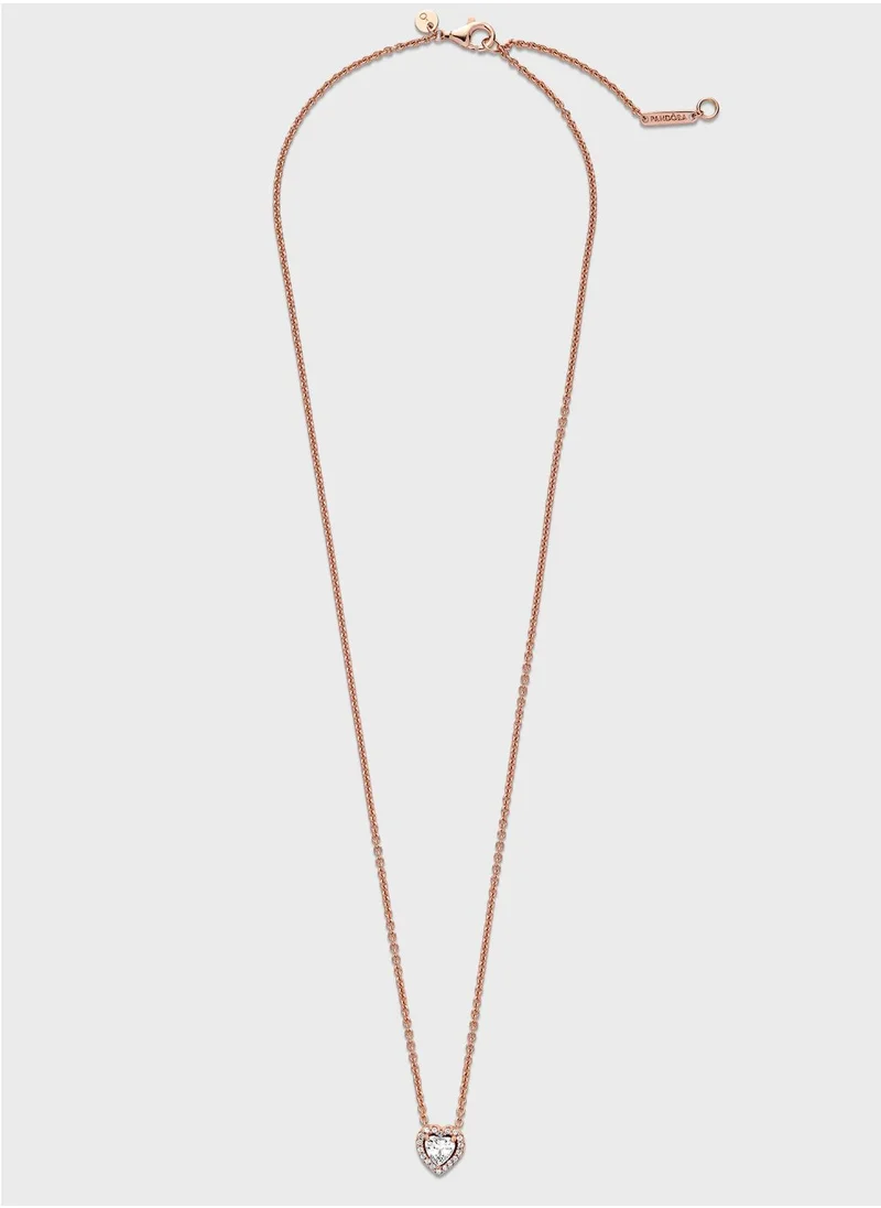 PANDORA Sparkling Heart Collier Necklace