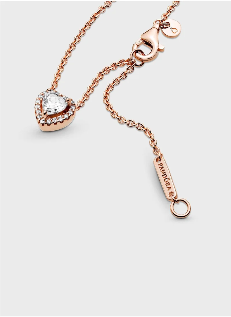 PANDORA Sparkling Heart Collier Necklace