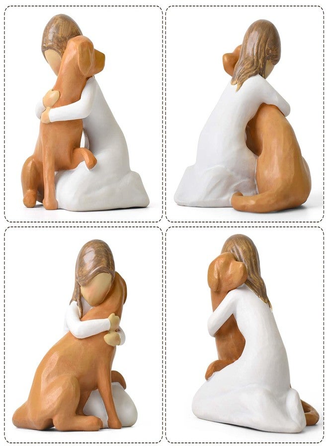 Lnrkai Pet Memorial Gifts for Loss of Dog, Dog Passed Away Remembrance Gift, Hand-Sculpted Resin Loss of a Dogs Death Sympathy Gifts for Pet Lovers Pets Adoption - Image 4