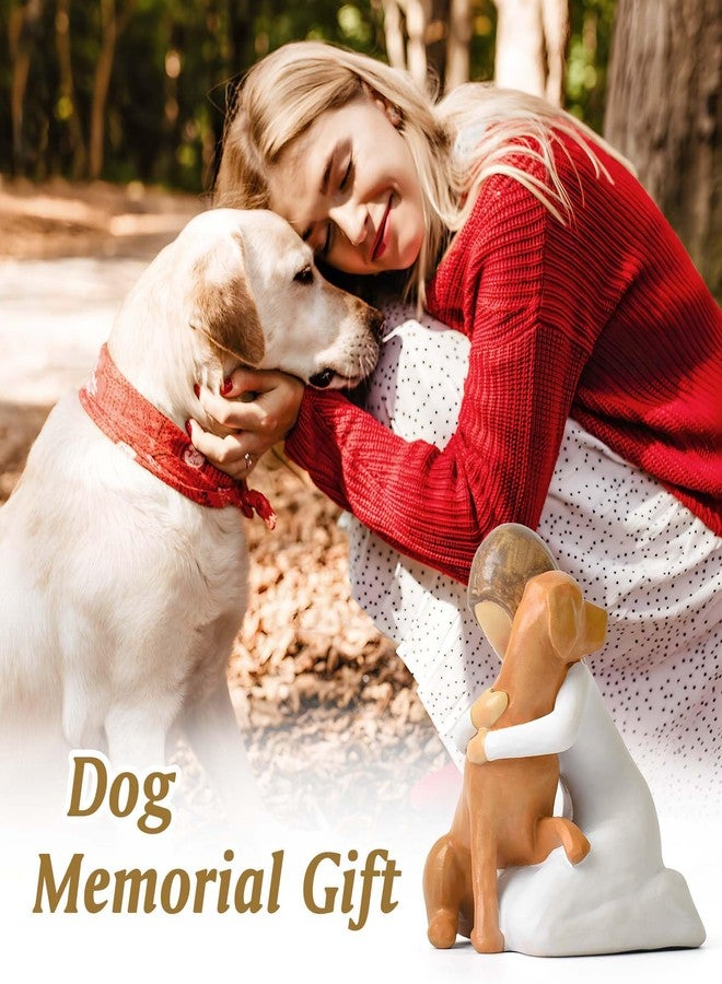 Lnrkai Pet Memorial Gifts for Loss of Dog, Dog Passed Away Remembrance Gift, Hand-Sculpted Resin Loss of a Dogs Death Sympathy Gifts for Pet Lovers Pets Adoption - Image 2