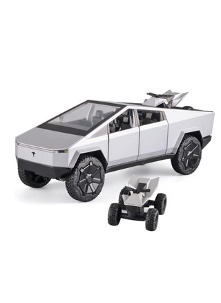 1:24 Tesla Cyber Truck Diecast Metal Model Toy Car, with Sound and Light, Pull Back, Suitable for Children and Adults - pzsku/ZD051DB19DF0378C7C986Z/45/_/1691493453/2c29e477-f464-454f-9535-dc933f165939
