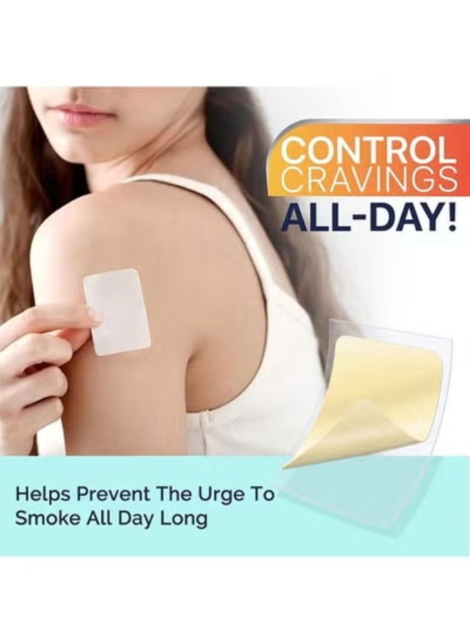 YOOJ Quit Smoking Patches，Quit Smoking Aid，Easy And Effective Smoking Cessation Stickers，30 Count Patches to Help Quit Smoking,Stop Smoking Aids That Work with 2 Week (21mg) - Image 5