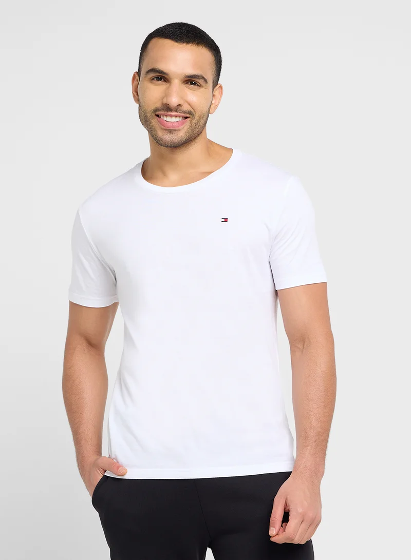 تومي هيلفيغر Underwear Short Sleeve T-Shirt - 3-Pack