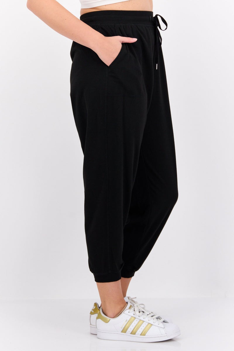 Jones New York Women Sportswear Fit Training Jogger Pants, Black - Image 2