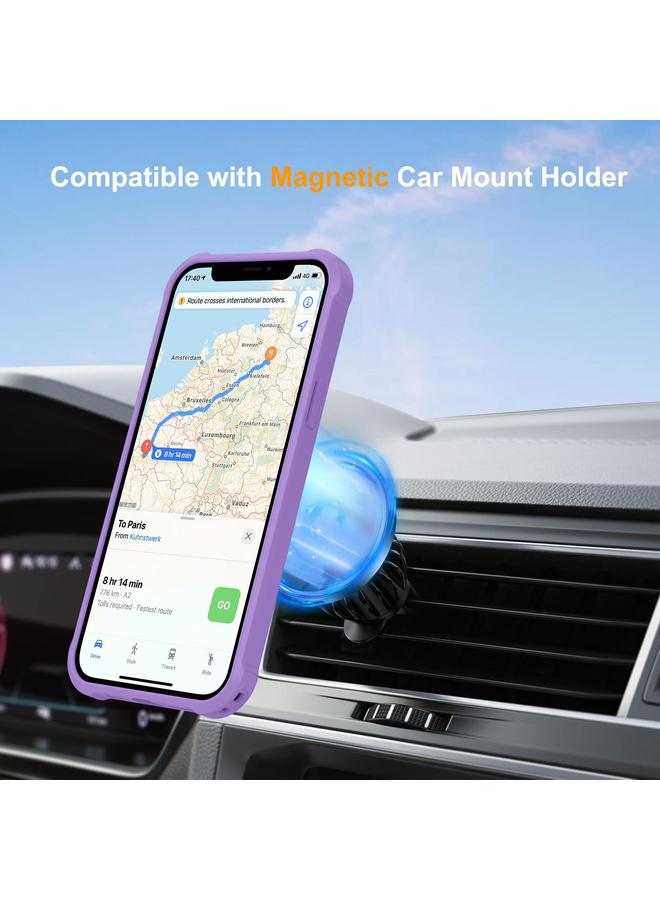 Zaboon Case For iPhone 12 Pro Max Yingcai Gears MagSafe Holder Shockproof Phone Case - Image 4