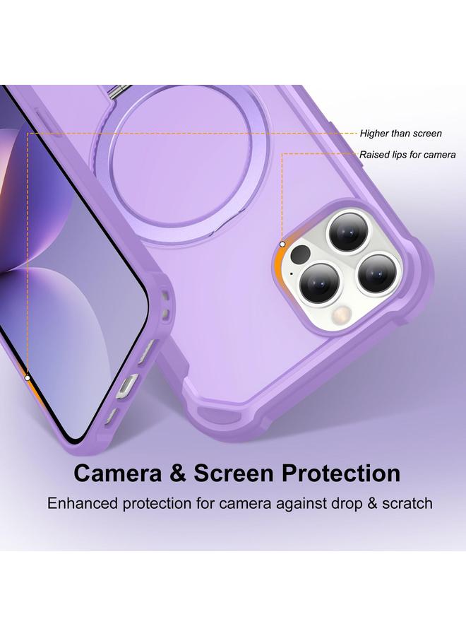 Zaboon Case For iPhone 12 Pro Max Yingcai Gears MagSafe Holder Shockproof Phone Case - Image 3