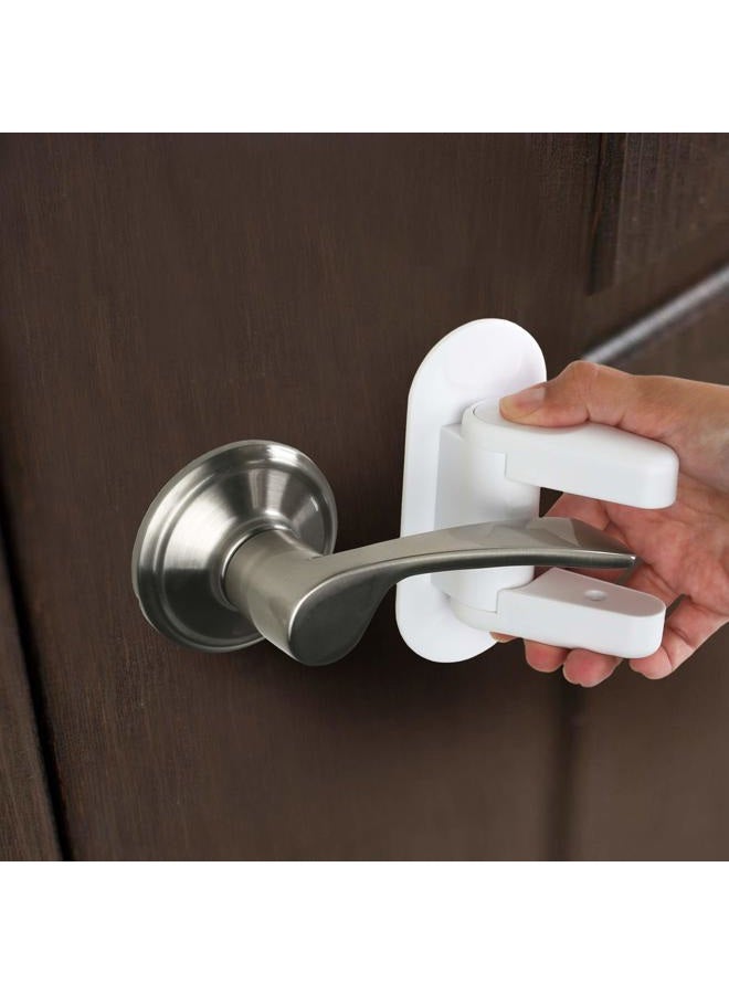 Tuut Door Lever Lock (2 Pack) Child Proof Doors & Handles 3M Adhesive - Child Safety By - Image 2