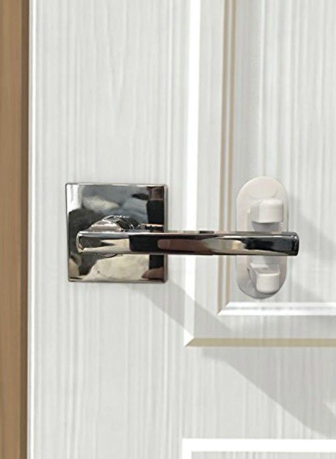 Tuut Door Lever Lock (2 Pack) Child Proof Doors & Handles 3M Adhesive - Child Safety By - Image 4
