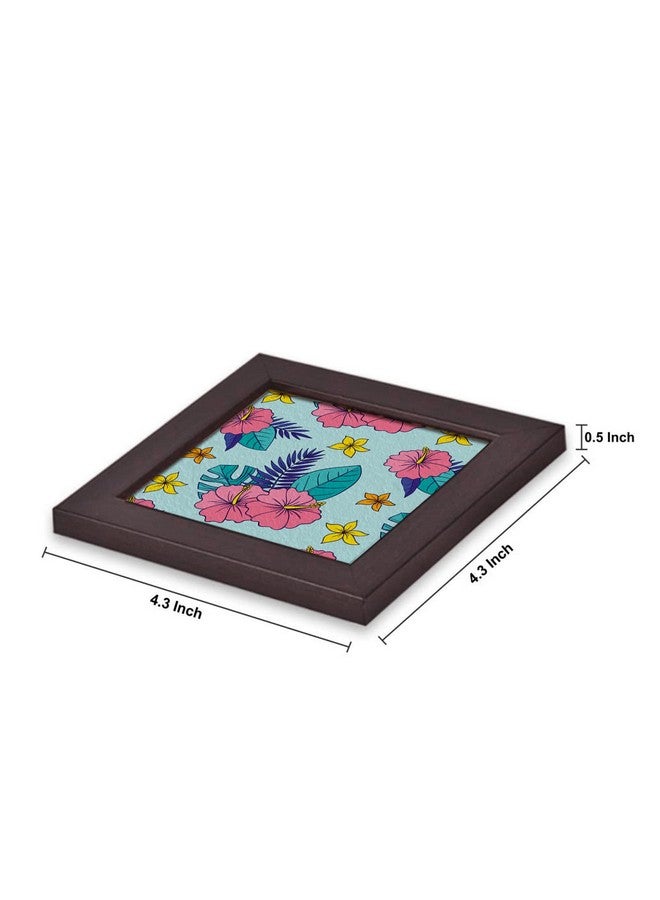 Paper Plane Design Tea Coffee Coaster Set Wooden Decorative Coasters Set. Home and Office Wooden Coasters Design 485 - Image 4